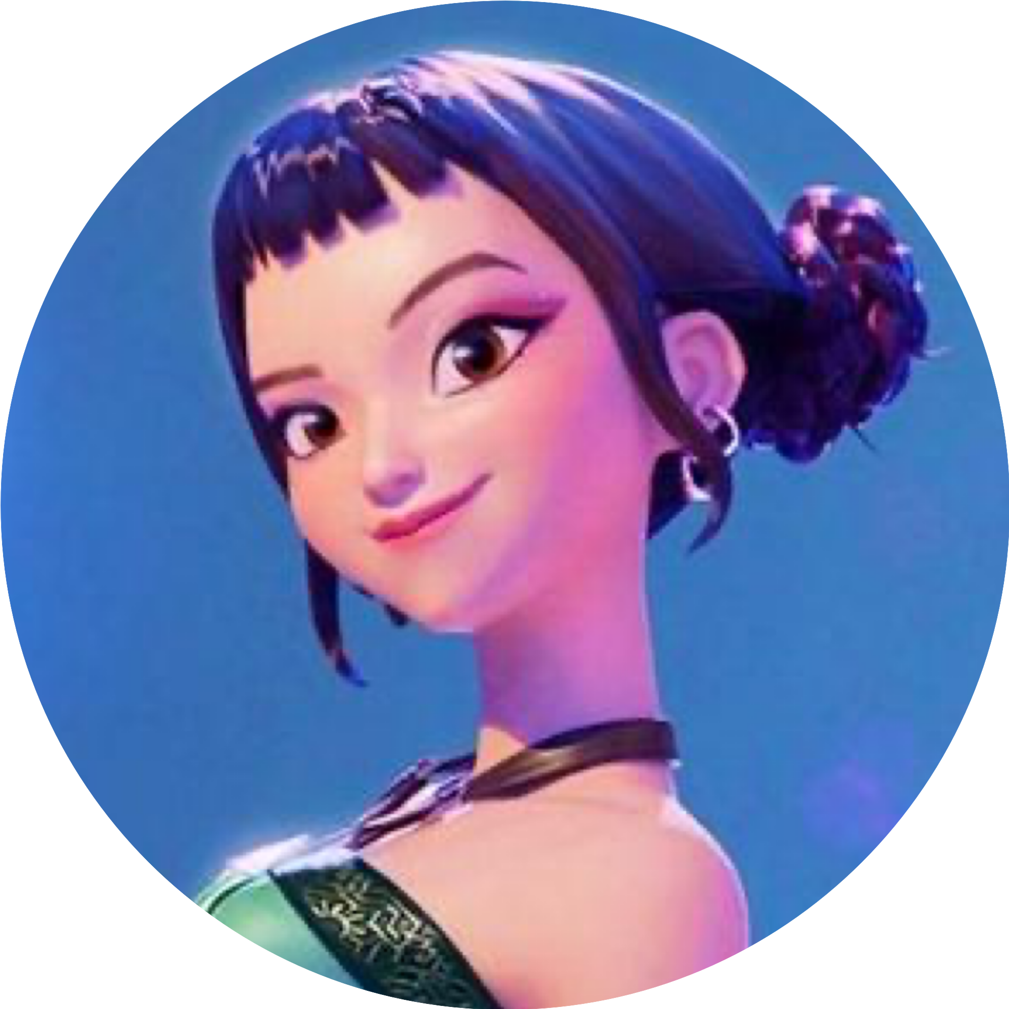KPop Demon Hunters | Perruque de Zoey