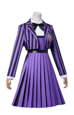 Wednesday | Uniforme violet d'Enid