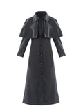 Wednesday | Trench-coat avec cape