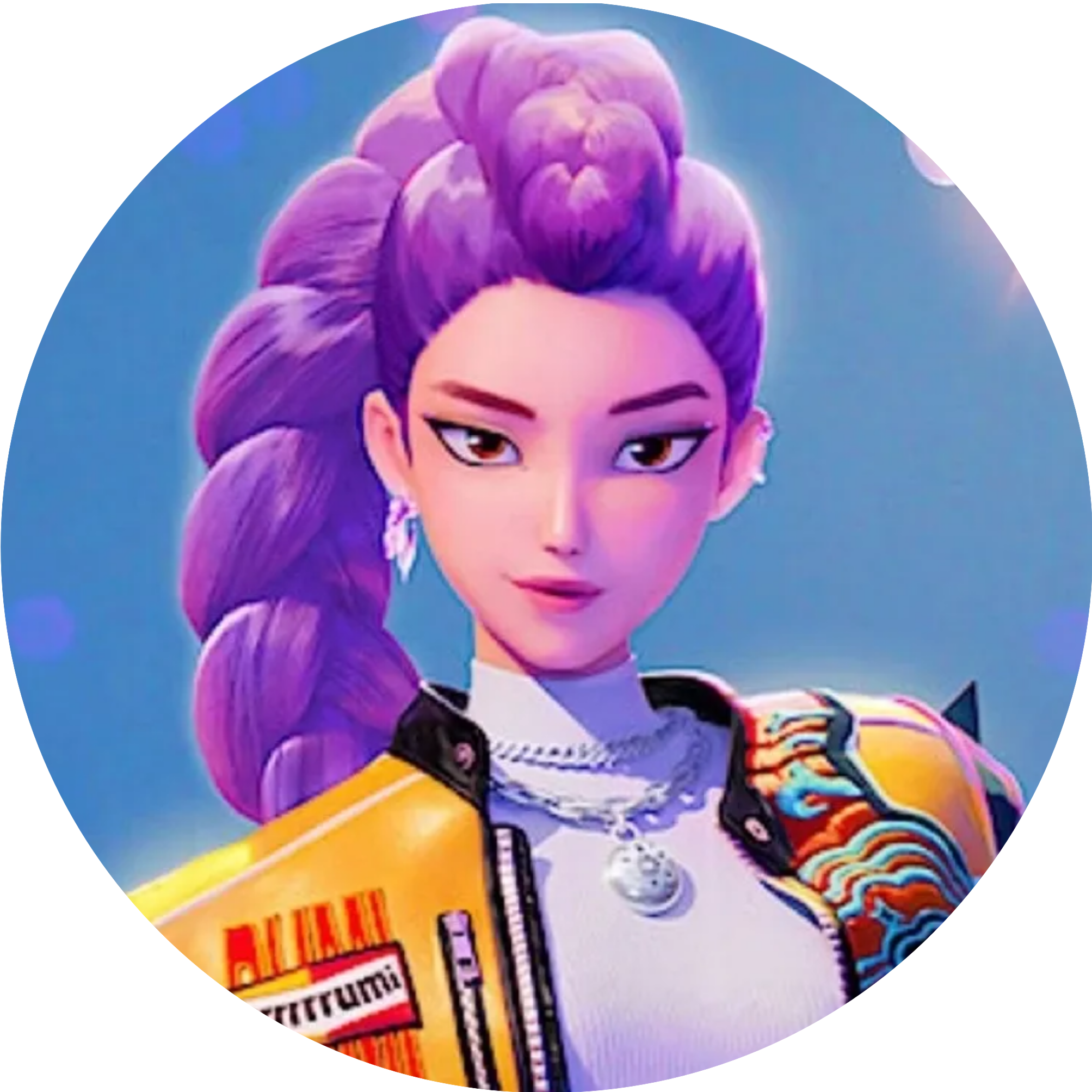 KPop Demon Hunters | Perruque de Rumi